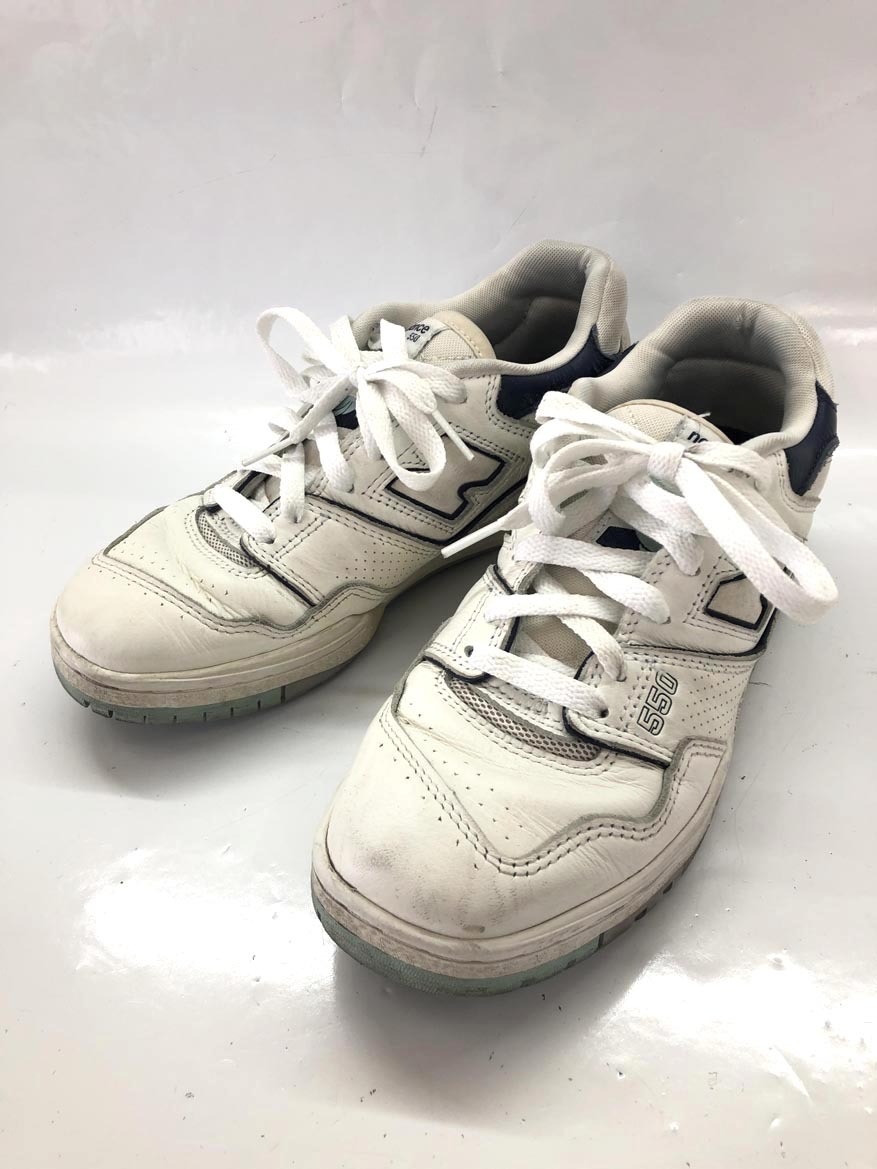 NEW Balance ニューバランス BB550WCA ローカット スニーカー size24/白 ■■ ☆ feb4 レディース拍卖