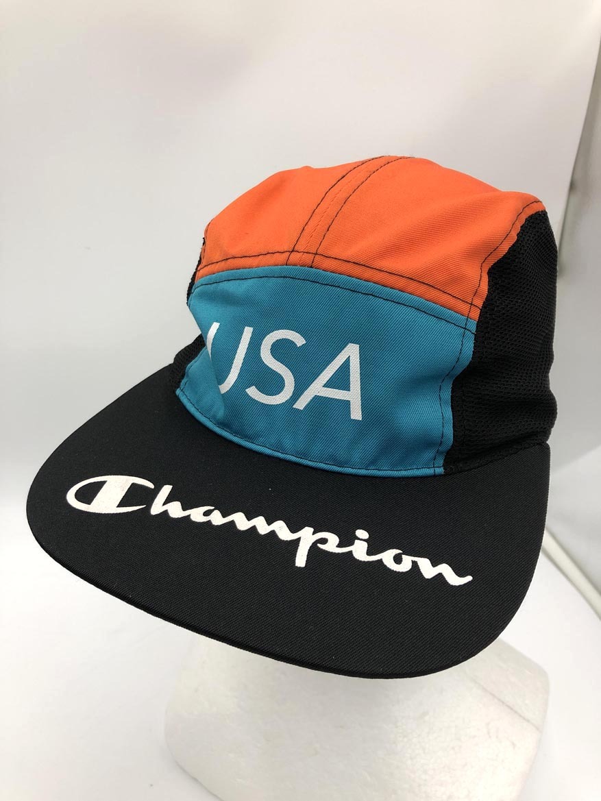 ゆうパケットOK 新品 Champion チャンピオン メッシュ キャップ sizeF/スカイブルー ■◆ ☆ fec1 メンズ拍卖
