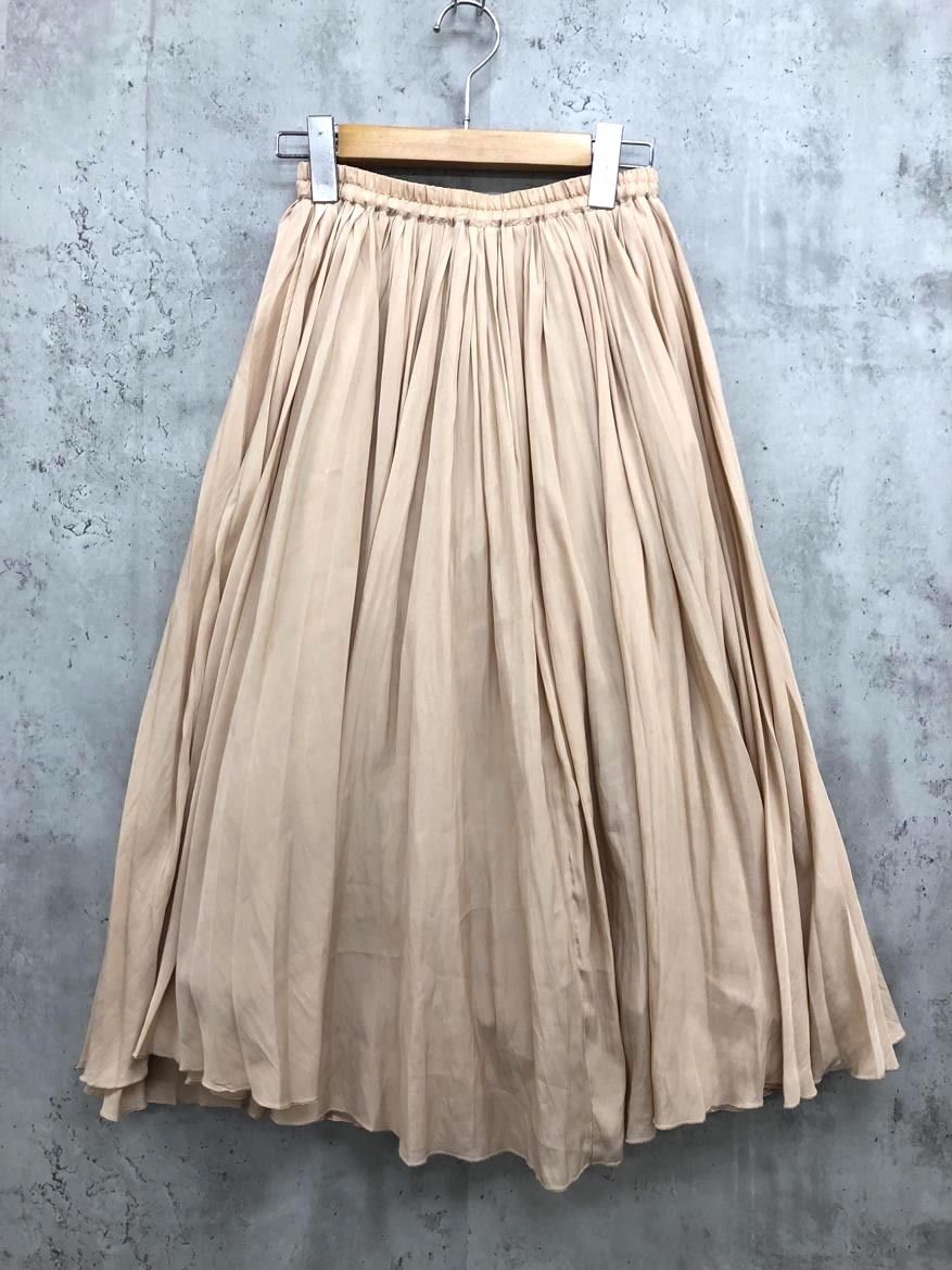 ゆうパケットOK URBAN RESEARCH ROSSO アーバンリサーチロッソ ギャザー プリーツ スカート sizeF/ピンク ■◇ ☆ ffb0 レディース拍卖