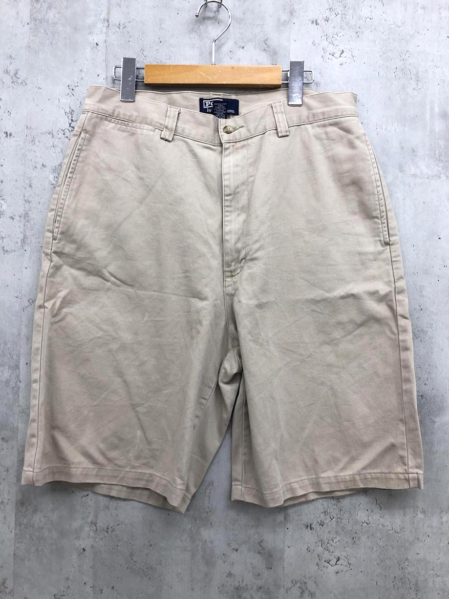 ゆうパケットOK POLO RALPH LAUREN ポロ ラルフローレン ショート PHILIP PANT ハーフチノ パンツ size33×34/ベージュ ■◆◎拍卖