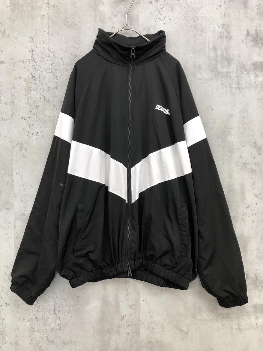 ゆうパケットOK DC SHOES ディーシーシューズ ロゴ デザイン ナイロン ジャケット sizeM/黒 ■◇ ☆ ffb0 メンズ拍卖
