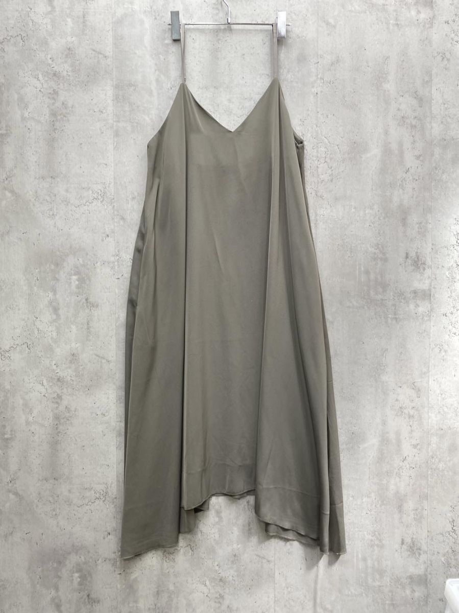 ゆうパケットOK antiqua アンティカ キャミソール ワンピース グレー ■◆拍卖