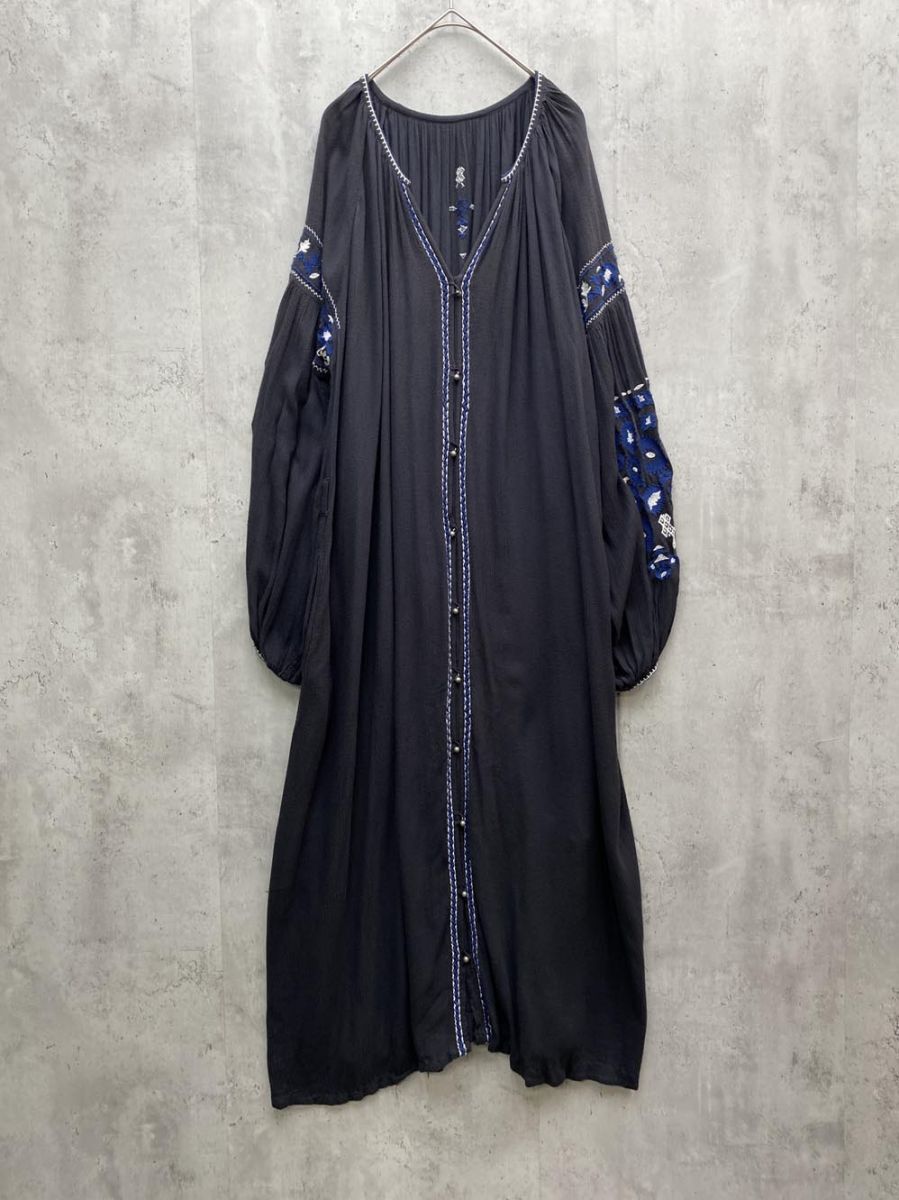 ゆうパケットOK laboratory work ラボラトリーワーク 長袖 ワンピース 黒 ■◇拍卖