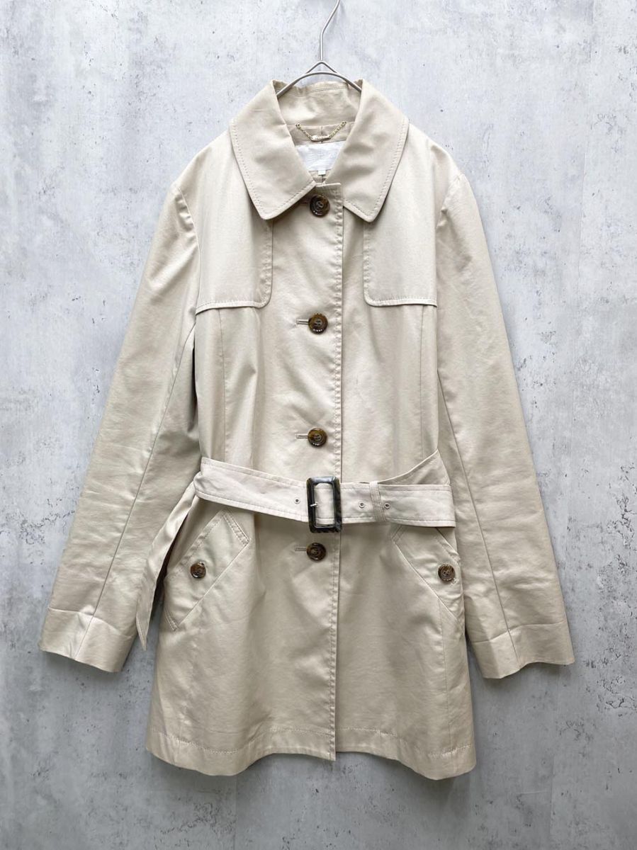 自由区 ジユウク 長袖 コート size38/ベージュ ■◇拍卖