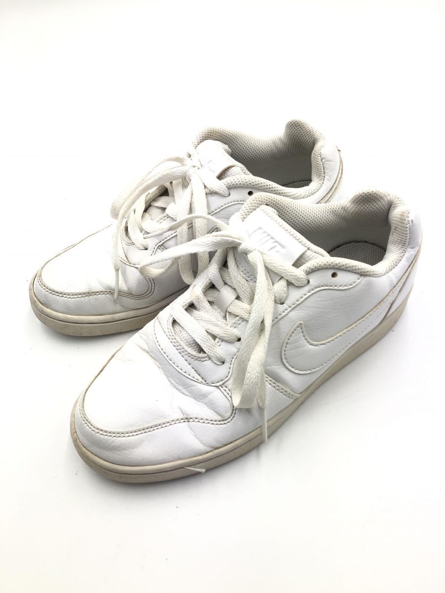 NIKE ナイキ ウィメンズ エバノン LOW AQ1777-100 スニーカー size23.5/白 ■■ ☆ fec7 レディース拍卖