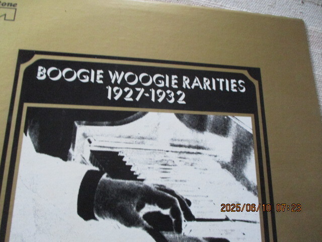 LP US盤・BOOGIE WOOGIE RARITIES  1927-1932   Milestone  MLP 2009  試聴済拍卖