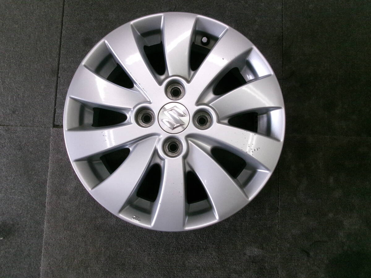 スズキ純正アルミホイール 14インチ 4.5J 4H-100 +45 1本拍卖