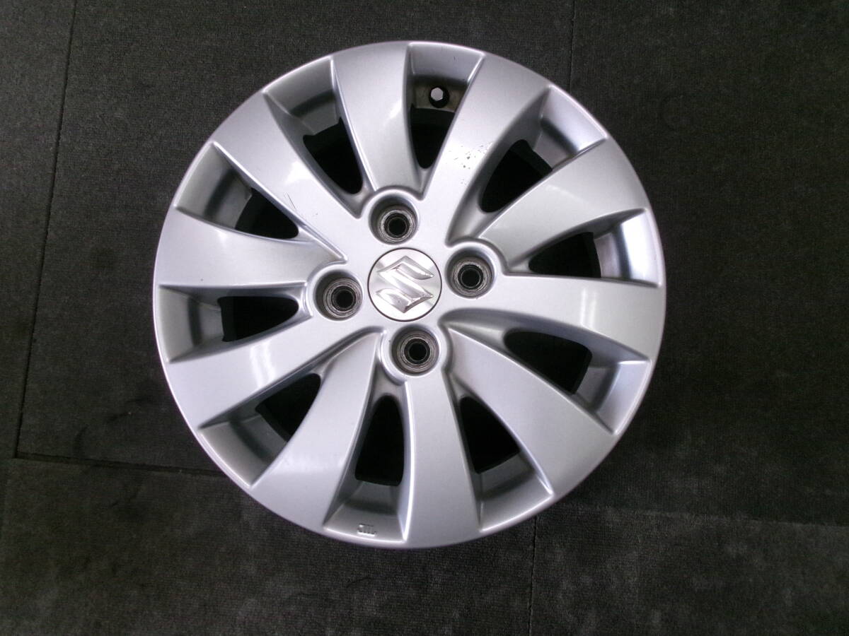 スズキ純正アルミホイール 14インチ 4.5J 4H-100 +45 1本 拍卖
