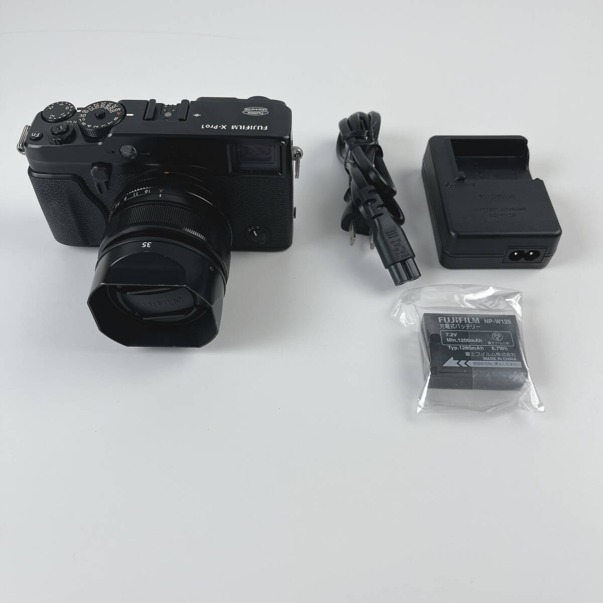 FUJIFILM X-PRO1 XF35mm F1.4R フード付属レンズ付 レンズキット フジフィルム拍卖