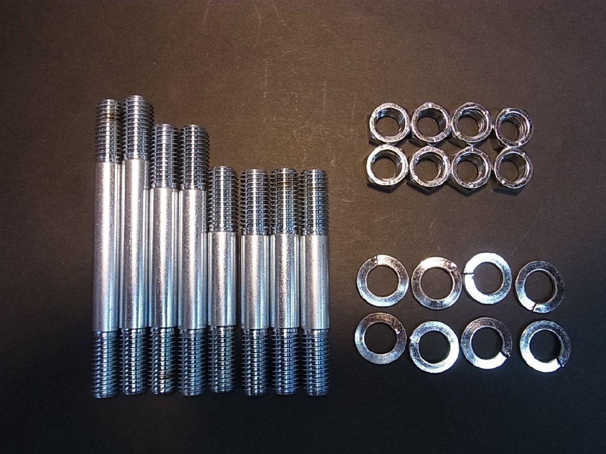 【OUTLINE製品】KAWASAKI ミドルクラスクランクケースM10スタッドボルトセット▲アウトライン製▲新品▲KAWASAKI▲拍卖