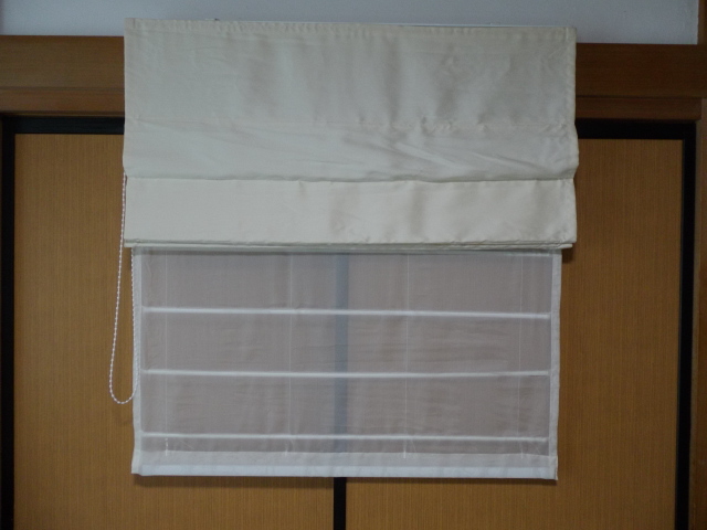 68 モデルルーム展示品 マナトレーディング ダブルシェード ツインシェード シェードカーテン リノベーション 汚れ有 高級 W1020拍卖