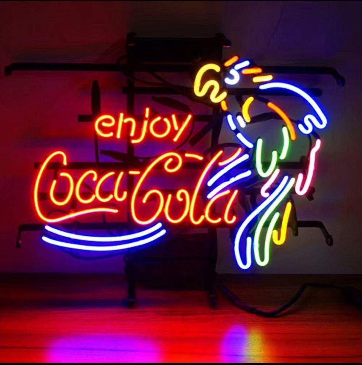 オリジナル ネオンサイン オーダー アメリカン 雑貨風 ネオン オウム コーラ風 店舗 インテリア ネオンサイン拍卖
