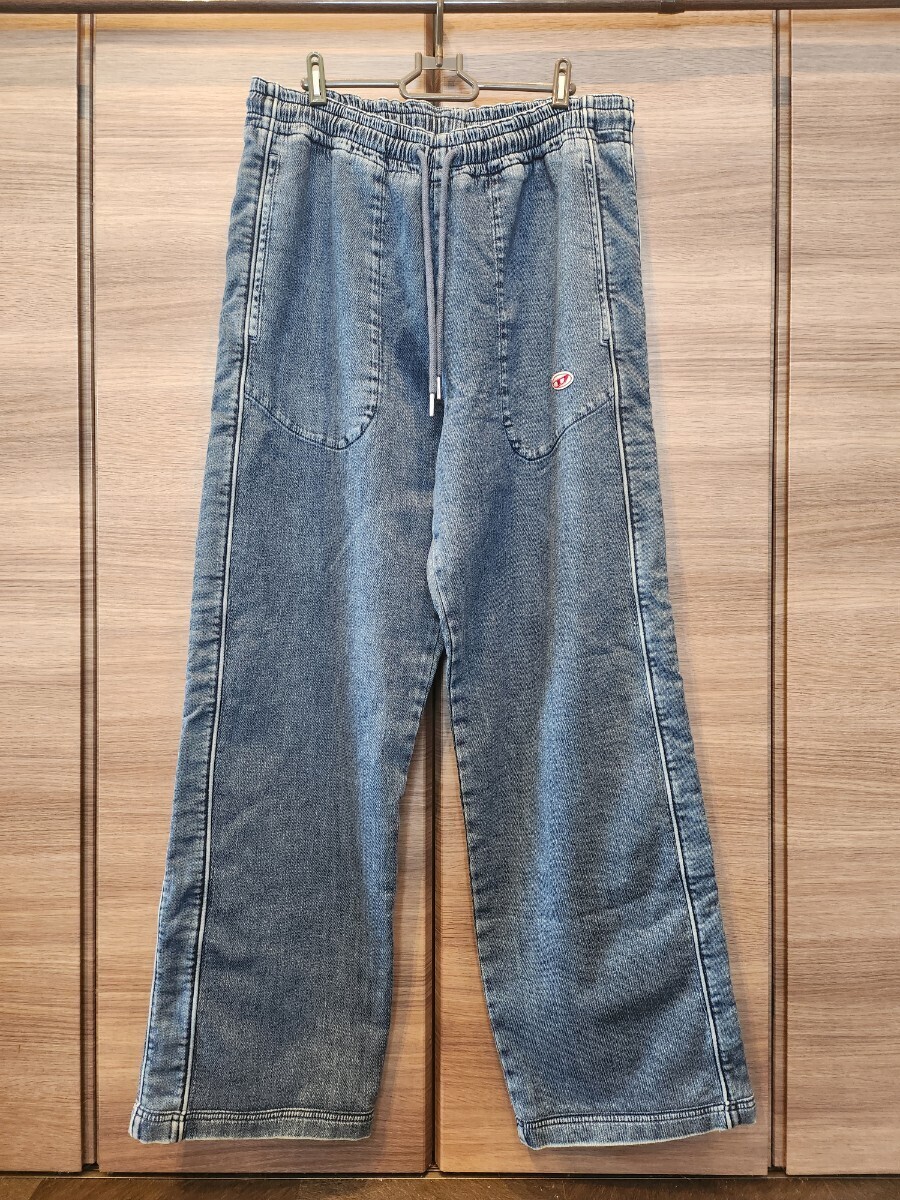 ★ 美品! DIESEL (ディーゼル) D-MARTIANS バギーデニム ワイドデニム スウェットデニム XL ★拍卖