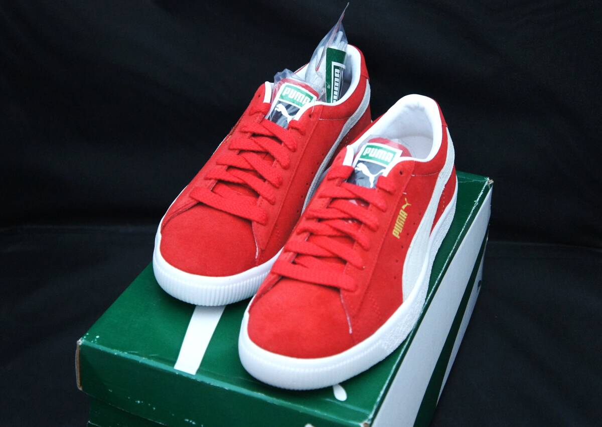 SALE! 【新品】US10 28cm PUMA プーマ SUEDE VTG スエード ビンテージ HIGH RISK RED/PUMA WHITE 国内正規品拍卖