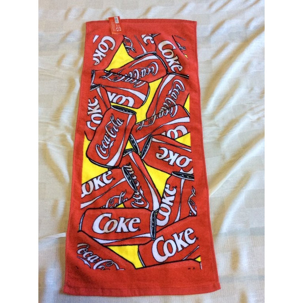 コカコーラ フェイスタオル Can (プリント) コカコーラ雑貨 coca-cola タオル アメリカン雑貨、アメリカ雑貨 アメ雑拍卖