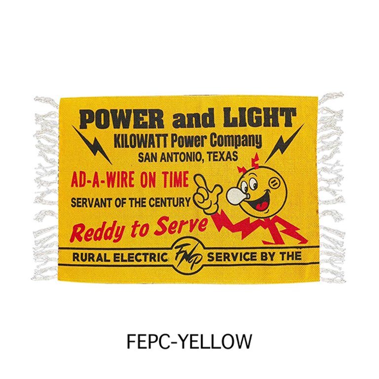 レディキロワット FEPC コットン フロアマット FEPC-YELLOW拍卖