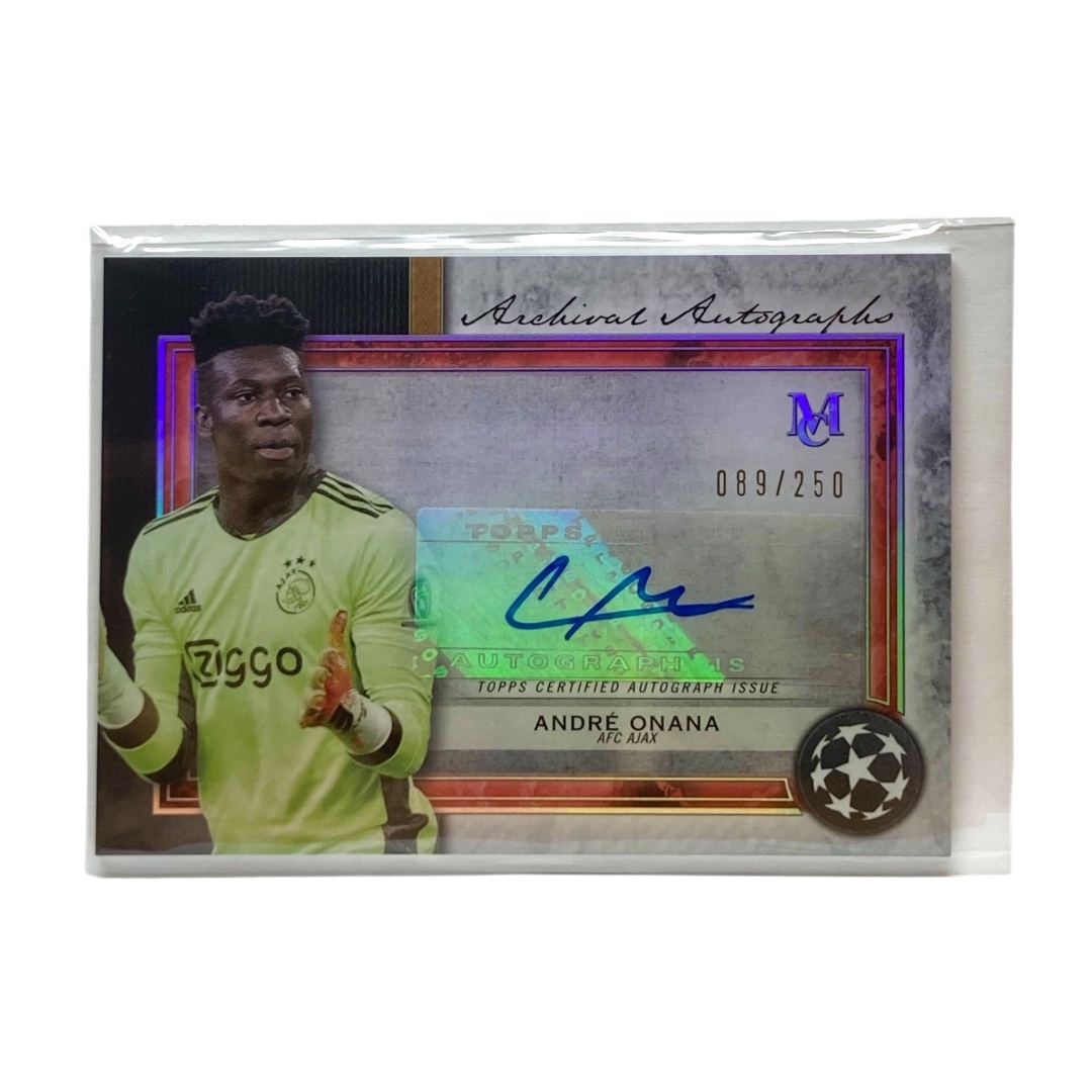 TOPPS サッカーカード MUSEUM COLLECTION ANDRE ONANA AJAX 089/250 #AA-AO 中古 IT2拍卖