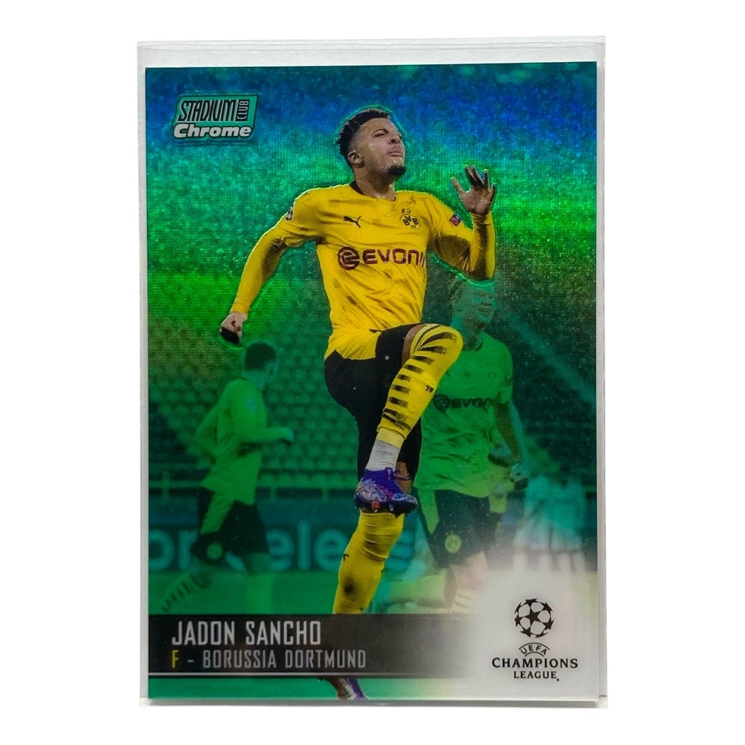 TOPPS サッカーカード STADIUM CLUB CHROME JADON SANCHO DORTMUND 97/99 #15 中古 IT2拍卖