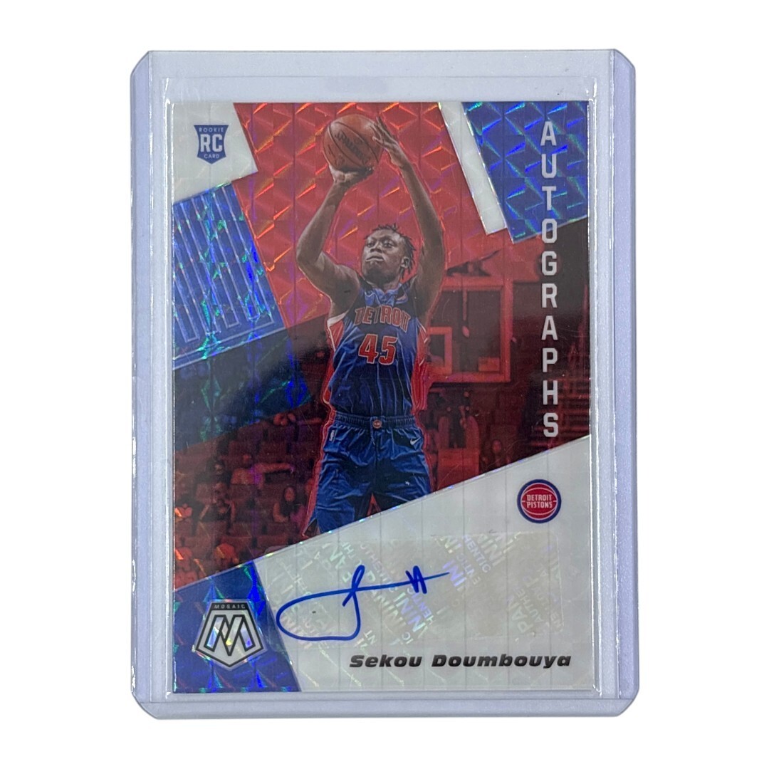 PANINI NBAカード MOSAIC PRIZM SEKOU DOUMBOUYA DETROIT PISTONS #RA-SKD 中古 IT1拍卖