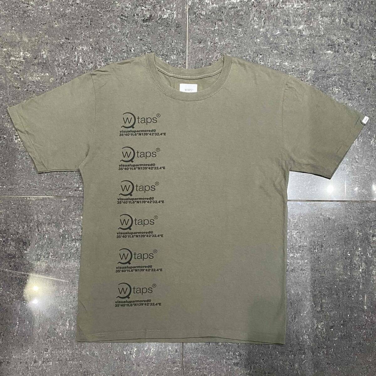 WTAPS 19ss GPS TEE SIZE-2 ダブルタップス ジーピーエス 半袖Tシャツ 拍卖