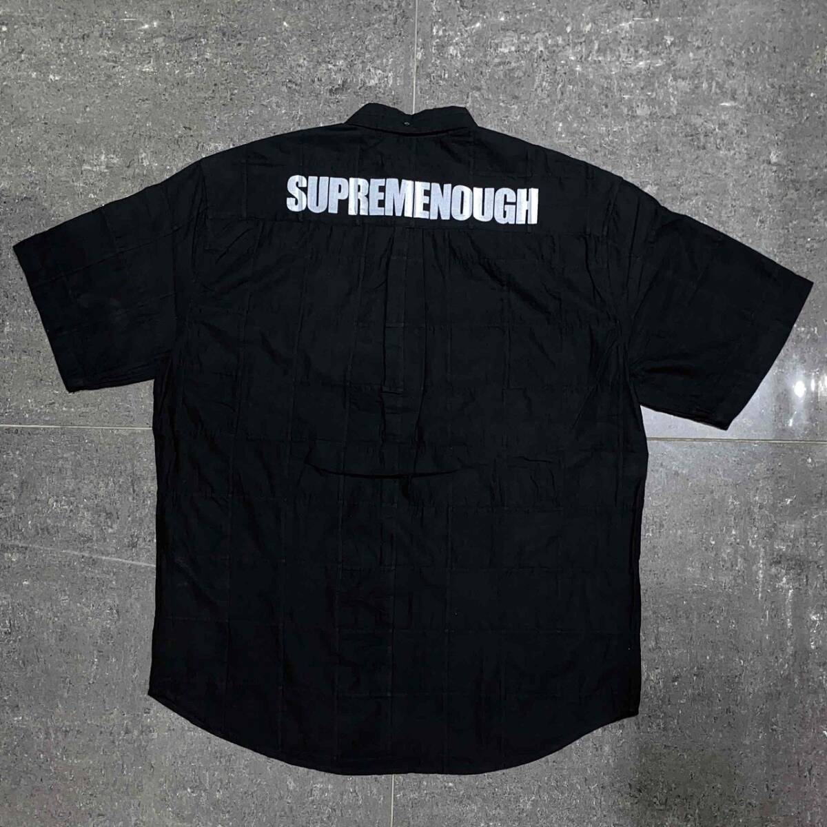 Supreme 25ss x GOODENOUGH Patchwork S/S Shirt Size-L シュプリーム グッドイナフ パッチワーク半袖シャツ拍卖
