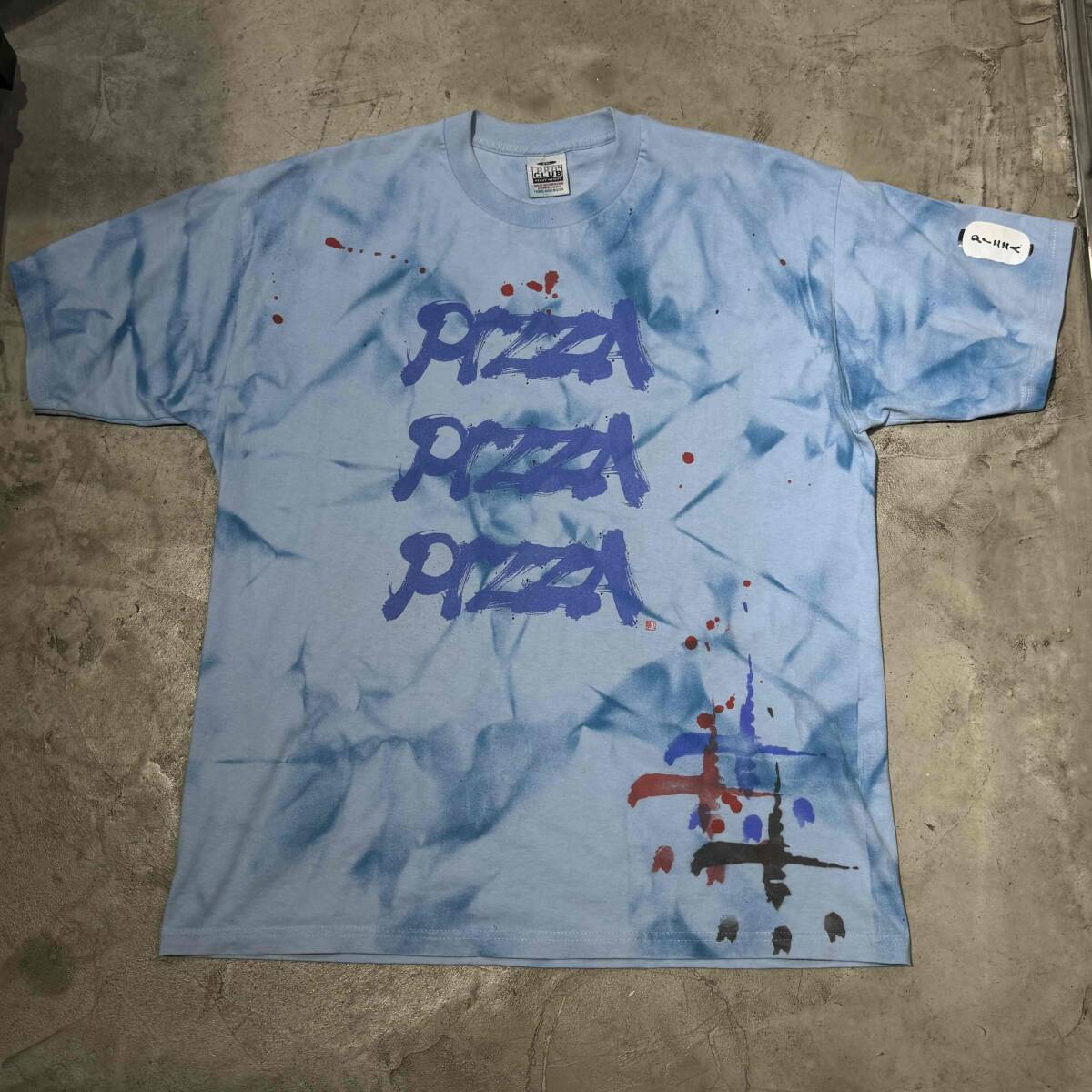 CVTVLIST PIZZA S/S T-SHIRT SIZE-XXL 3周年記念 関係者限定 アイテム カタリスト 半袖 Tシャツ拍卖