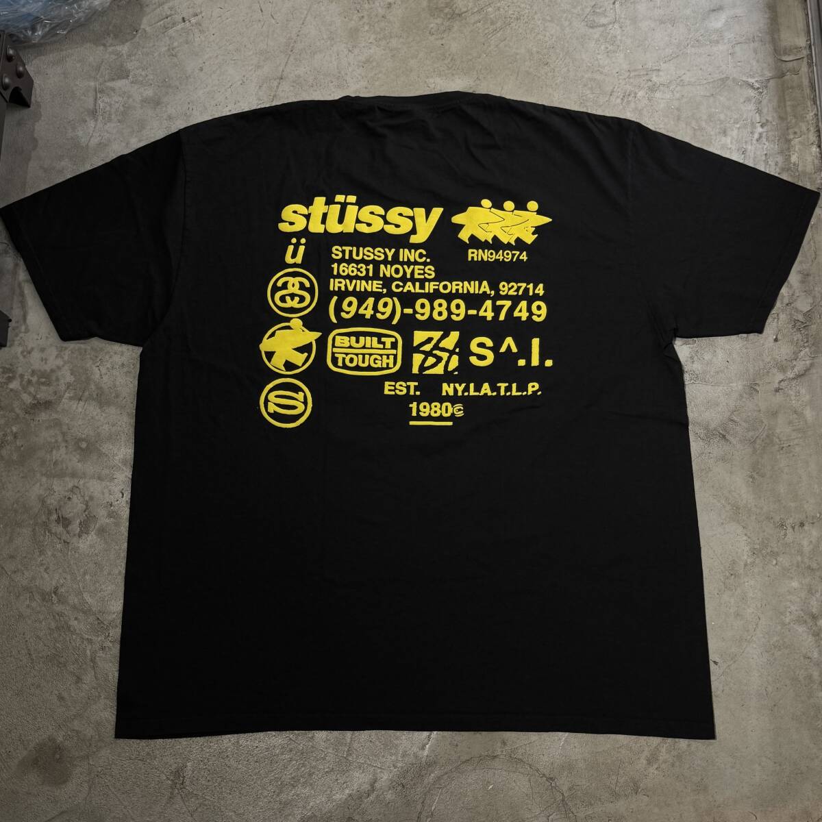 STUSSY 24aw DNA PIGMENTDYED TEE XXLサイズ ステューシー DNA ピグメントダイ 半袖Tシャツ拍卖