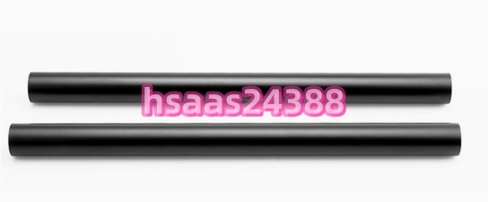 NICEYRIG カメラロッド カメラ15mmロッド 2本セット 長さ20cm M12 Thread 穴外径15mm 8インチパイプ Camera Rod アルミニウム製 ―R051拍卖