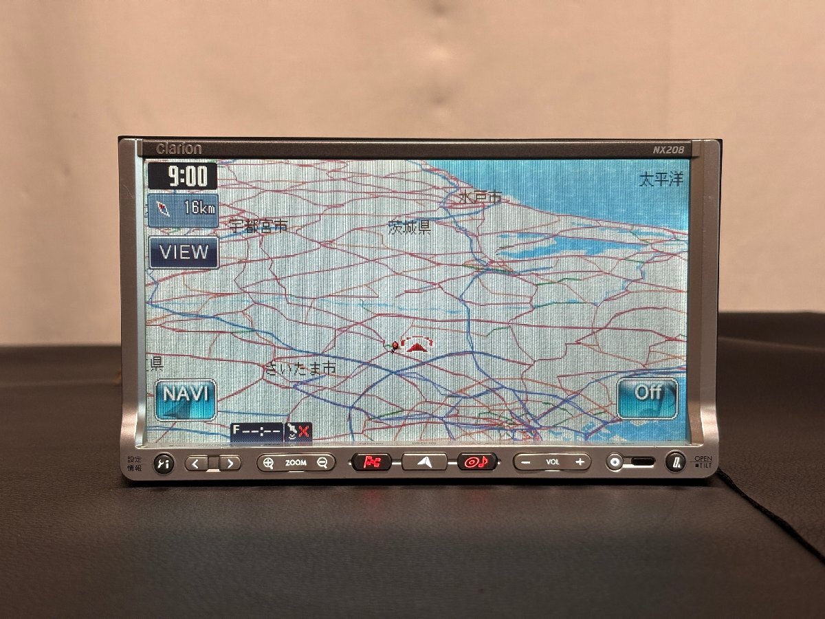 NX208 クラリオン 整備済 メモリーナビ ワンセグ◇管理7319067◇トヨタ/ダイハツ/スズキ/ホンダ/三菱/スバル拍卖