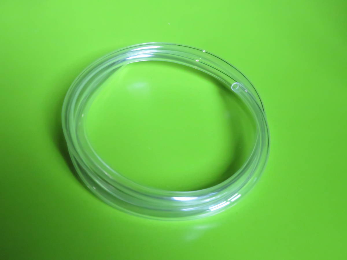 燃料ホース 4mmX6mm 1m 透明ビニール系   ヒューエルホース ガソリンホース 1メートル  キャブレター    (FH-007)拍卖