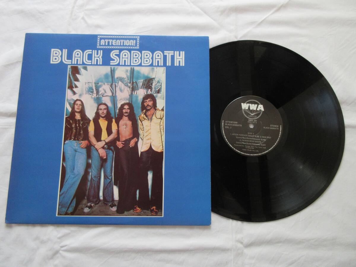2506/LP/Black Sabbath/ブラック・サバス/Attension Vol.2/UKオリジナル盤拍卖