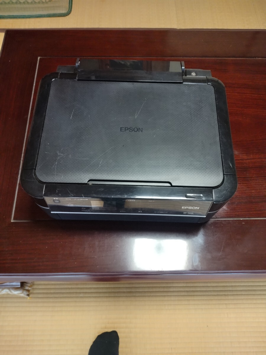 EPSON インクジェットプリンター EP 703A ジャンク拍卖