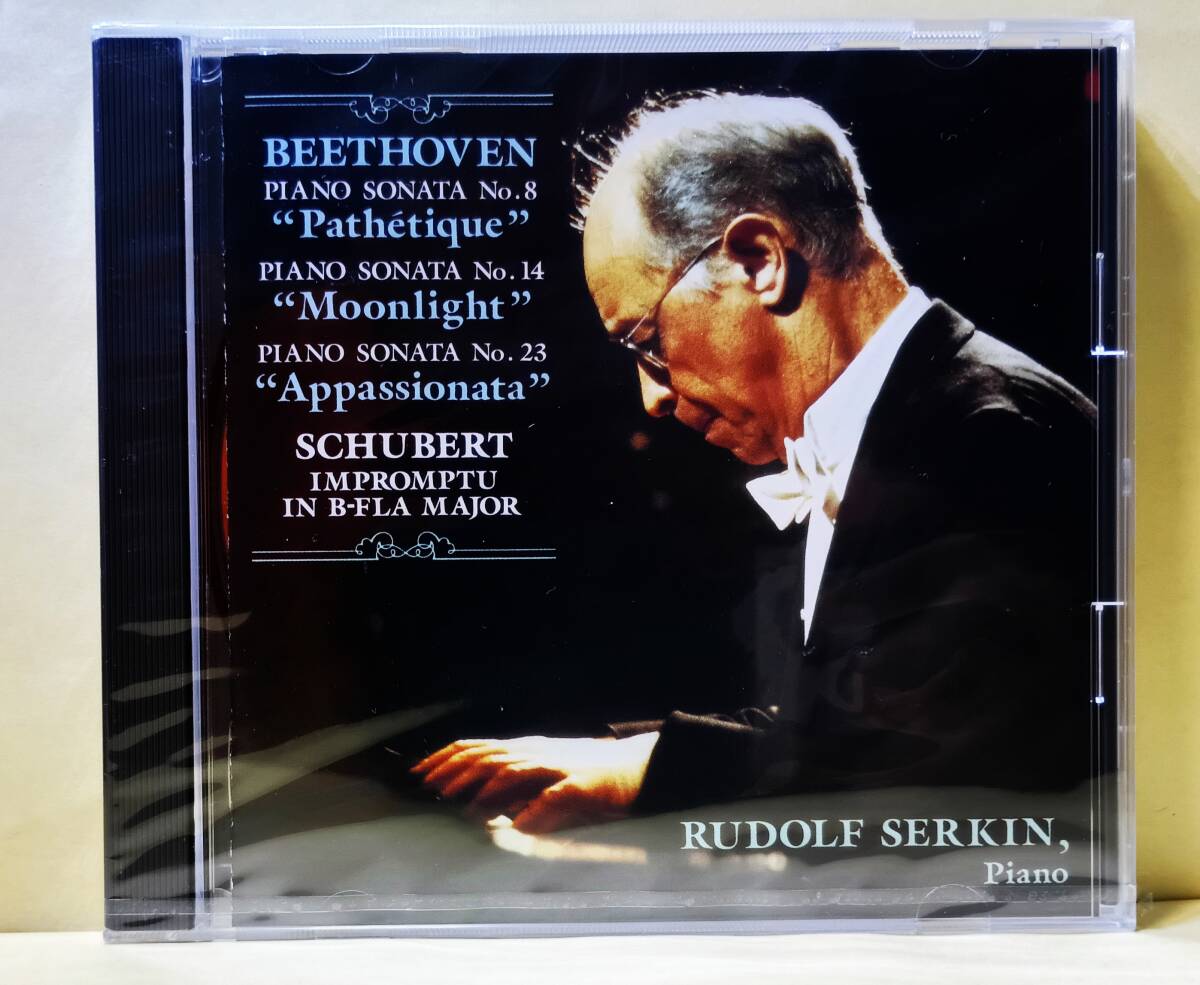 ♪即決/ベートーヴェン:ピアノ・ソナタ 悲愴・月光・熱情/シューベルト:即興曲/ゼルキン(ピアノ)未開封拍卖