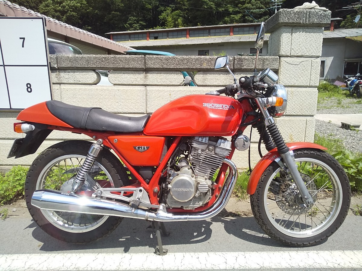 ホンダ GB250 4型 超希少な限定1000台のみのモンツァレッド!! 2オーナー実走行約4600キロ拍卖