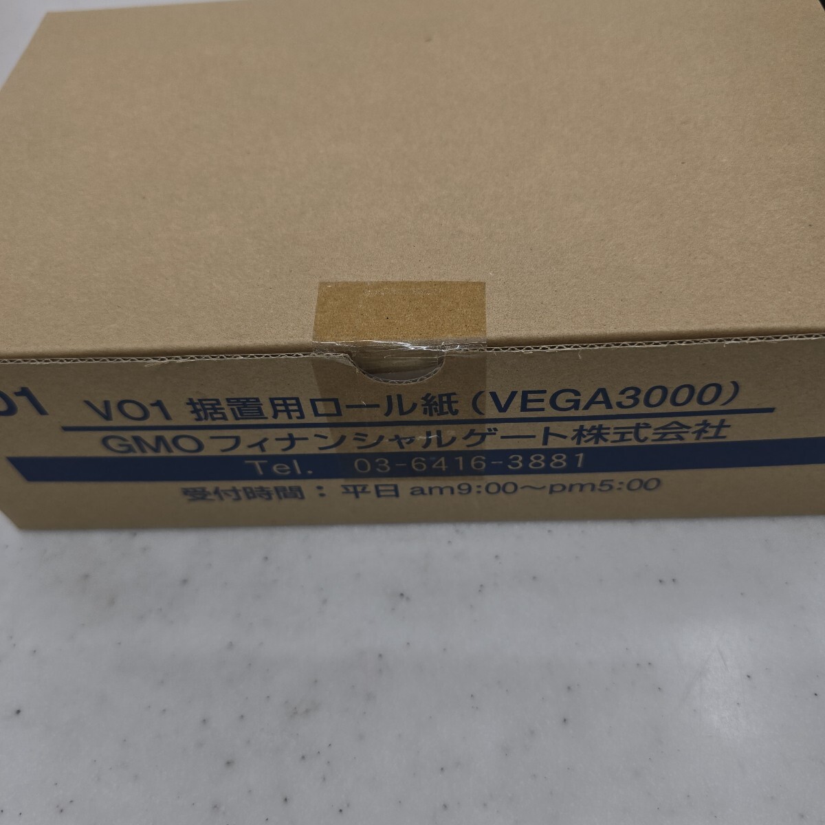 新品・レジ ロール紙・一箱プラス12ロール・GMO・VO1・VEGA3000・レジ・決済端末・クレジット・レシート拍卖