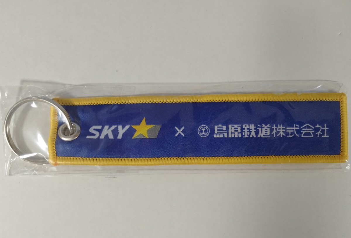 スカイマーク×島原鉄道◆フライトタグ(キーホルダー)◆Skymark 拍卖