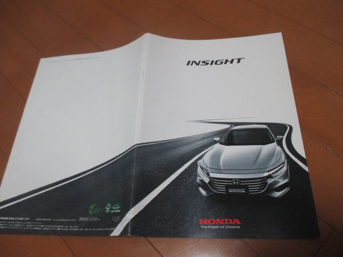49031 カタログ ■ホンダ インサイト■2019.10 発行●50 ページ拍卖