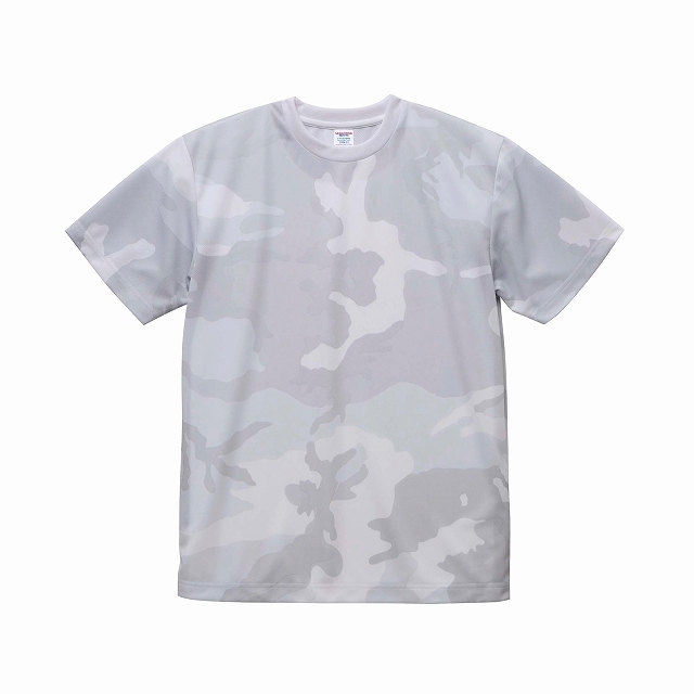 カモフラージュ Tシャツ ホワイトウッドランド サイズS ドライアスレチック 拍卖