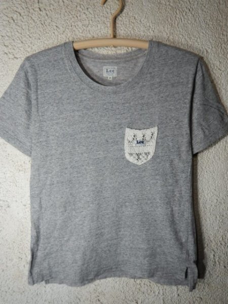 to7692 Lee リー レディース 半袖 tシャツ レース胸ポケット デザイン 人気 送料格安拍卖