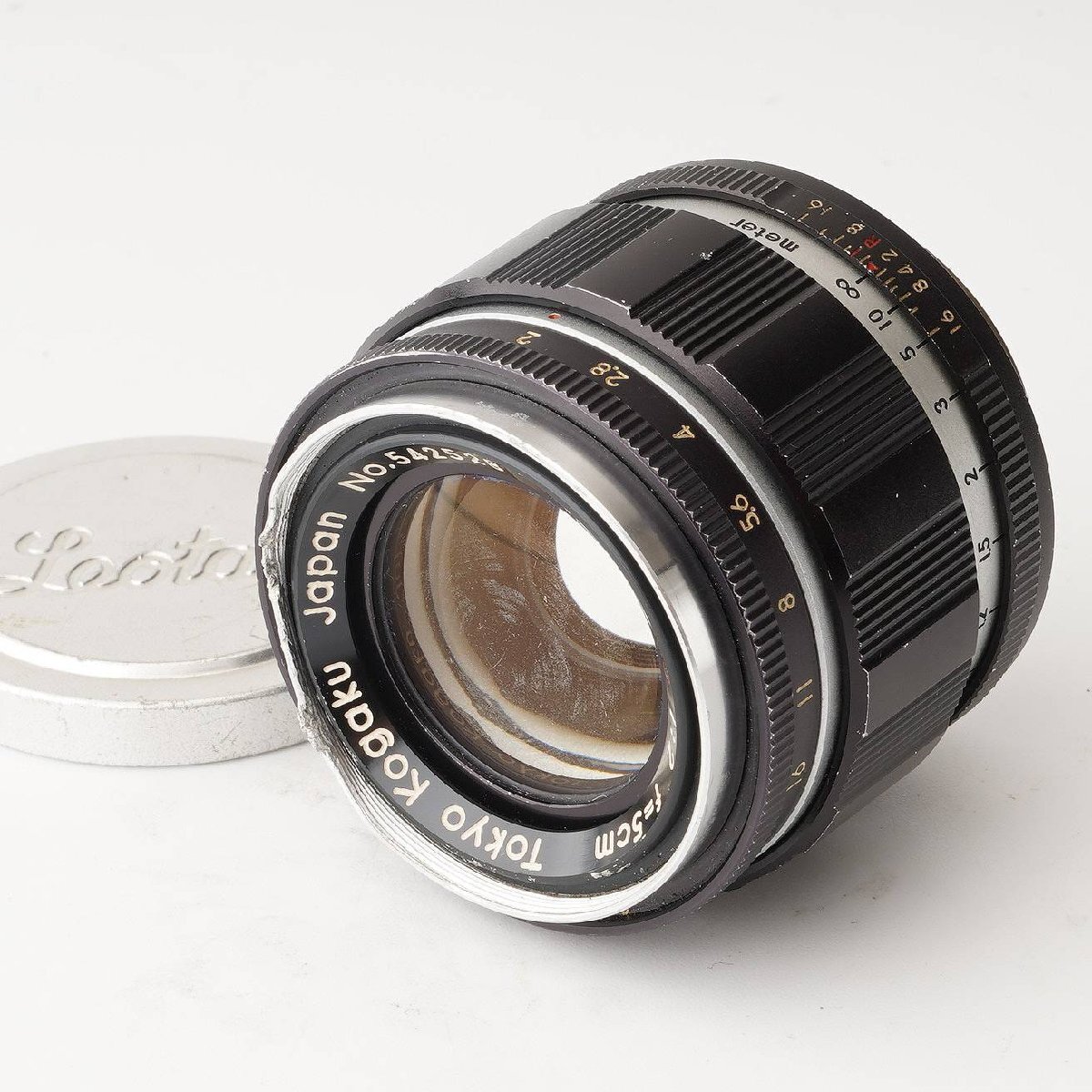 東京光学 Tokyo Kogaku Topcor-S 5cm 50mm F2 ライカL39マウント拍卖