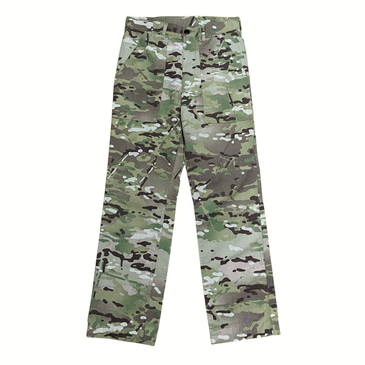 【エヌハリウッド N.HOOLYWOOD 迷彩 パンツ サイズ36 ミスターハリウッド ミリタリー カモ柄 ARMY 美品 日本製】拍卖