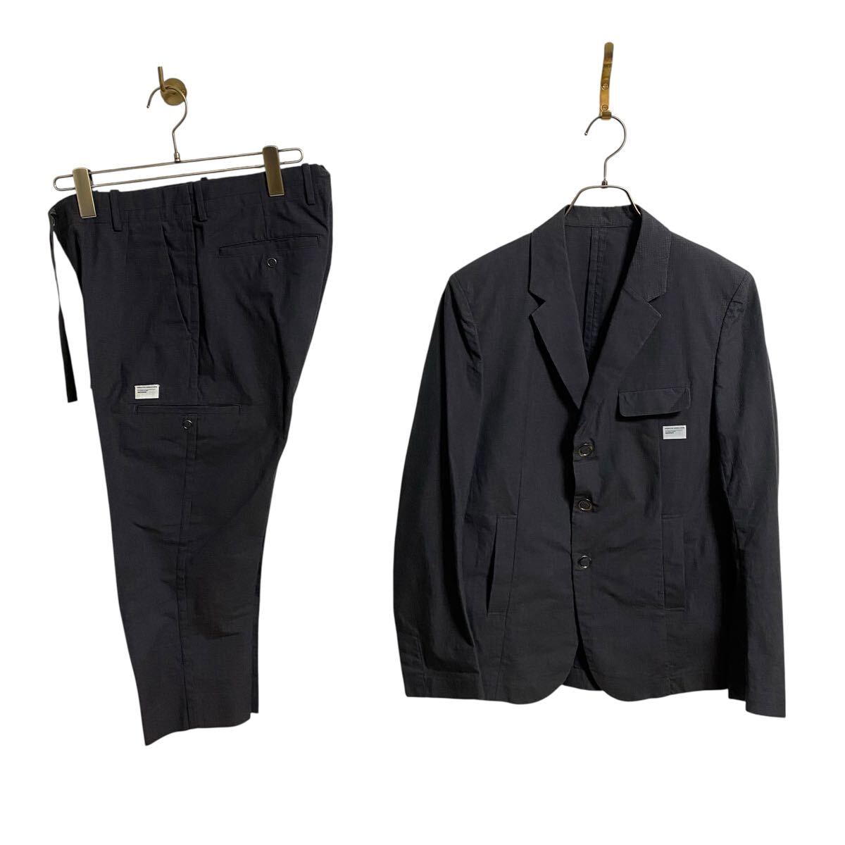 【アンダーカバー UNDERCOVERISM 2011SS UNDERMAN期 セットアップ スーツ ジャケット パンツ メンズ2 artscabut期 JUN TAKAHASHI 5685】拍卖