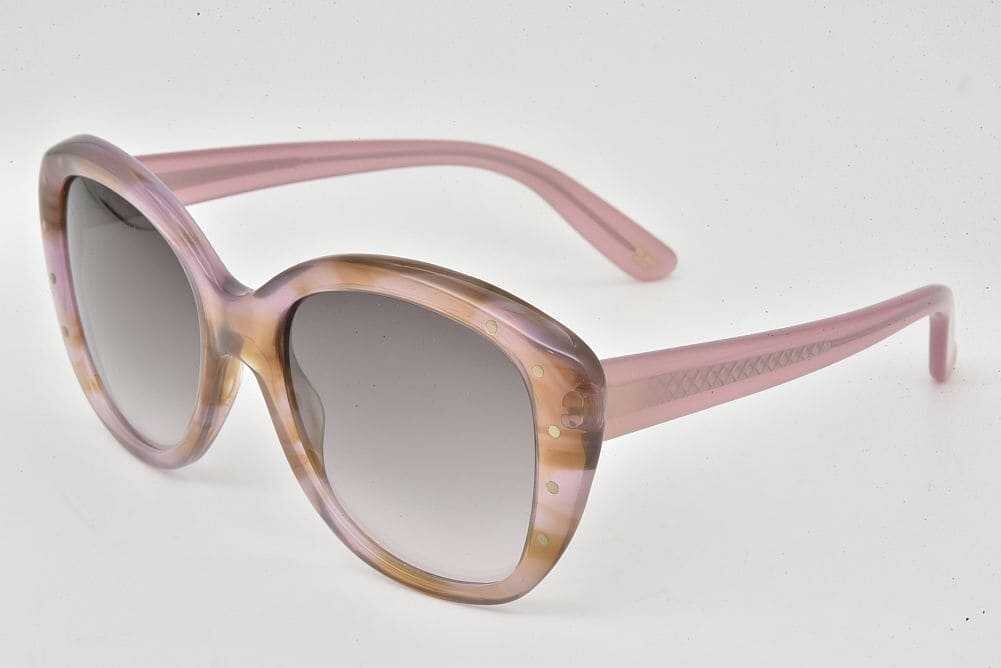 ボッテガヴェネタ サングラス マーブル柄 パープル系 グレーグラデーション BV198/S拍卖