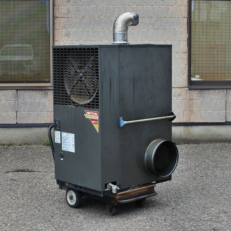 【山形】ネポン 小型温風機 KA-321 ハウス加温機 単相100V カオンキ ハウス 温風器 送風機 野菜 灯油 ヒーター 暖房 倉庫保管 中古 東北拍卖