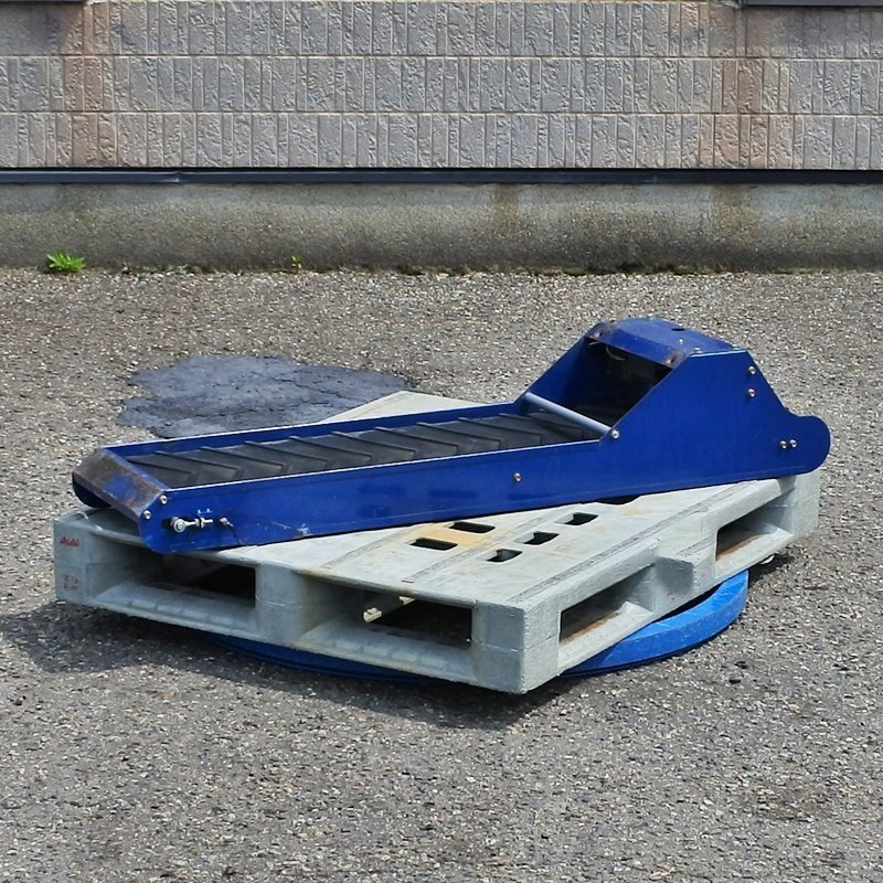 【山形】ミツワ リフトコンベア 単相100V コンベヤ エダマメ 枝豆 選別機 選別 えだまめ 豆 小莢 収穫 脱穀 脱粒 マツモト 中古 東北拍卖