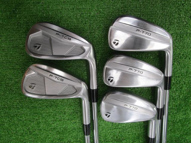 GK古城■ 078 P770 2024 P7CB コンボ★DG MID 115日本★アイアンセット★5本セット ★S★テーラーメイド★激安★お買い得拍卖