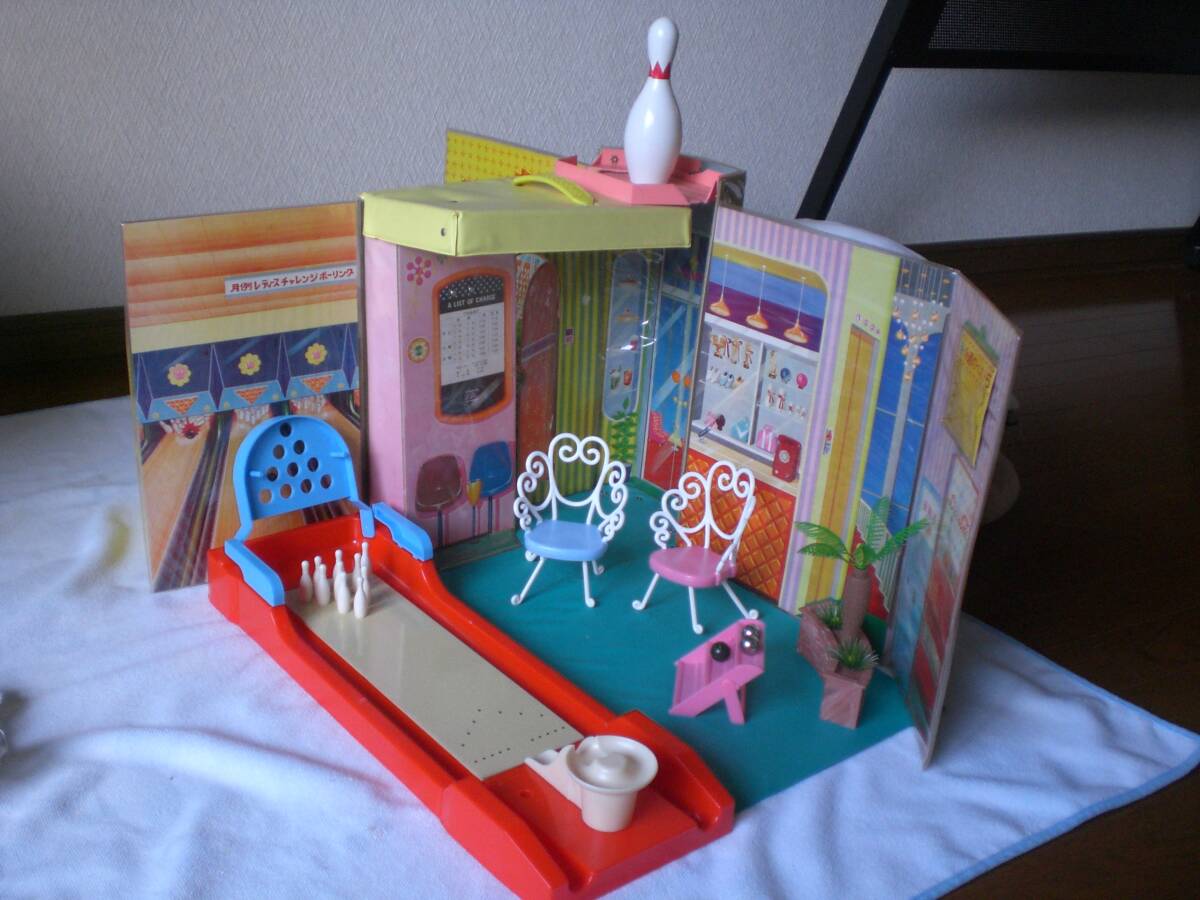 タカラ リカちゃん人形 夢のボーリング場 デッドストック品 当時物拍卖
