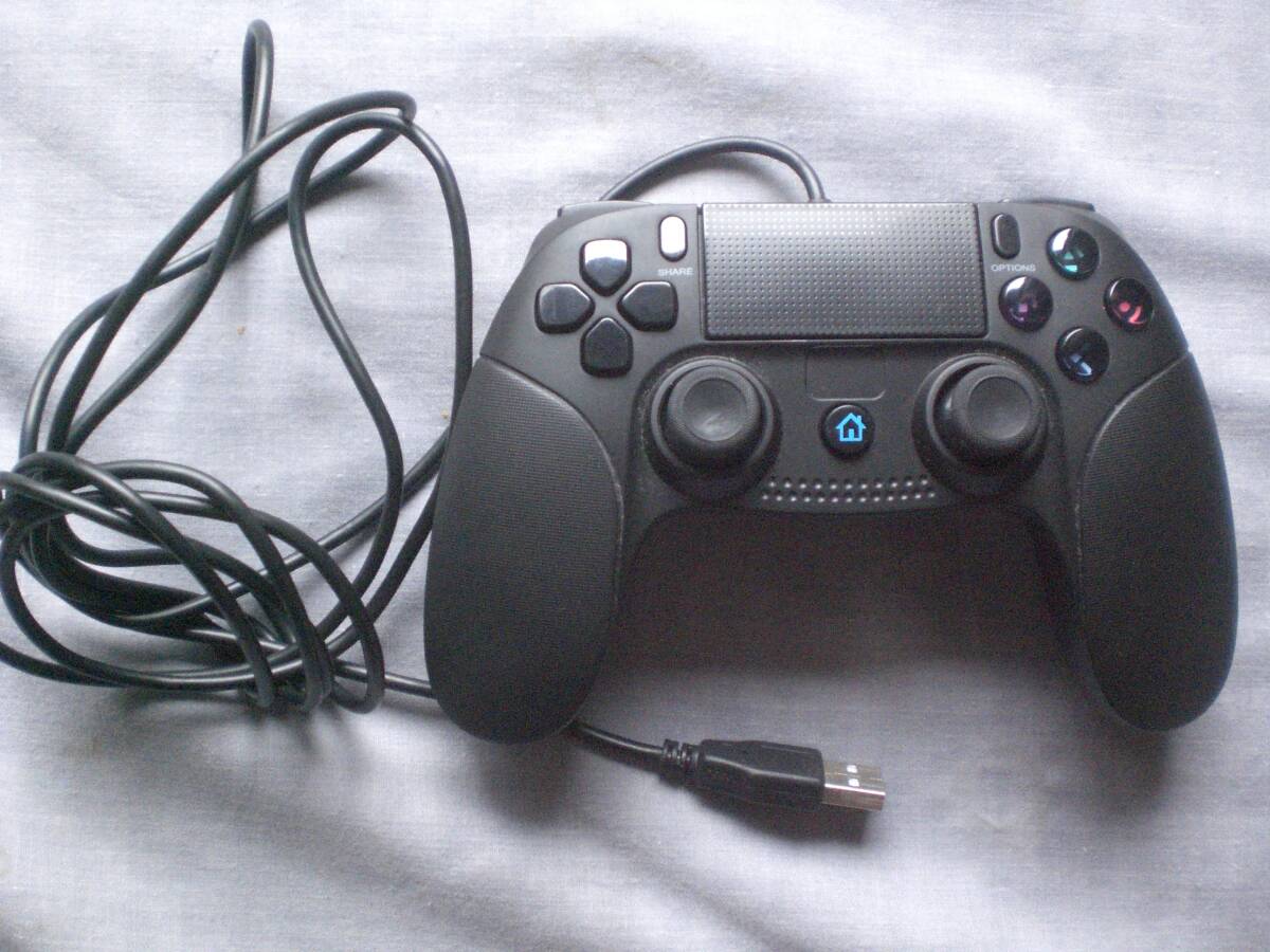 7 SONY PlayStation4 PS4 WIRD JOYSTICK for P-4 Gamepad ゲームパッド コントローラー 通電確認のみ拍卖