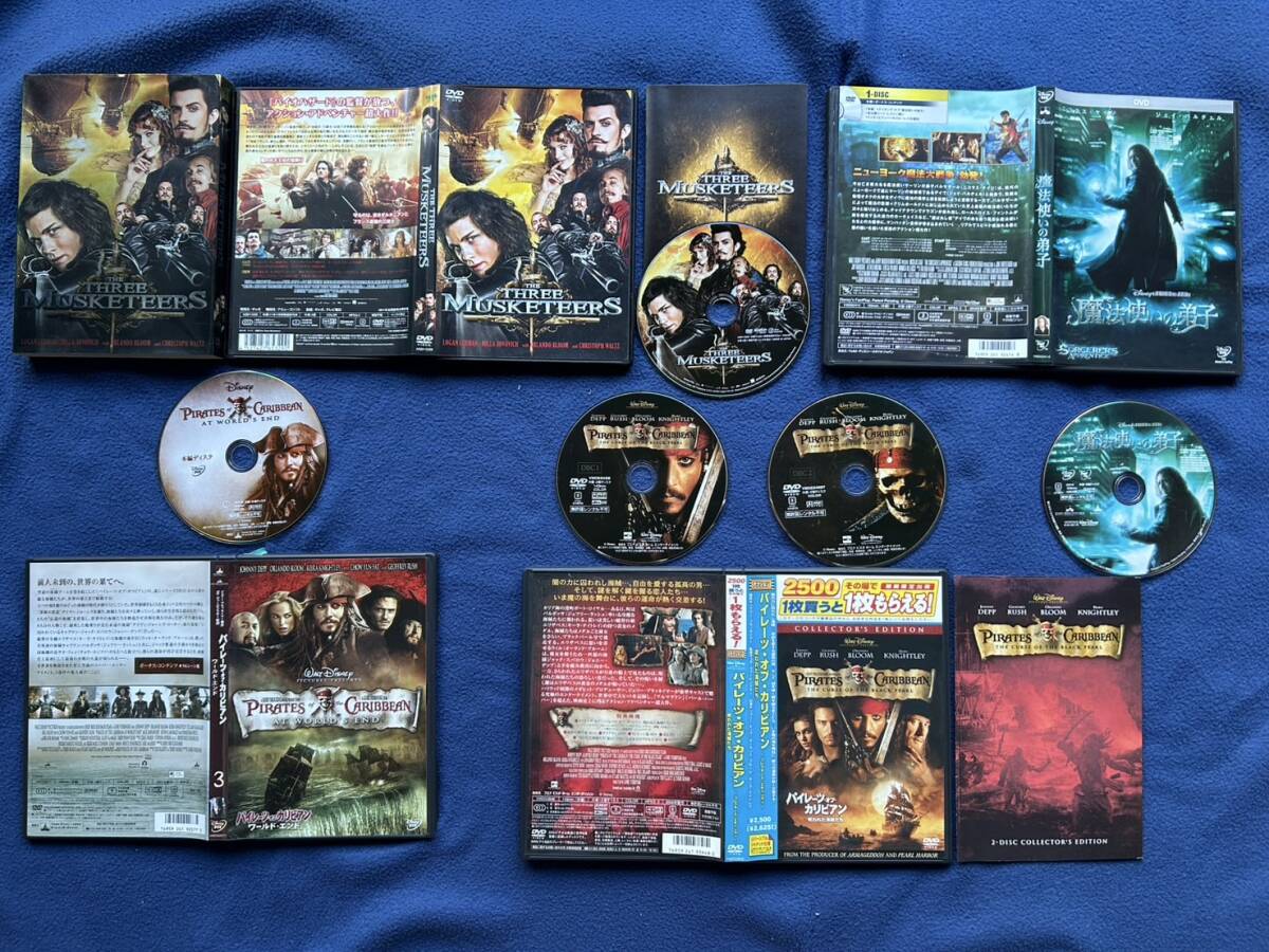 24 DVD 洋画 PIRATES of the CARIBBEAN パイレーツ・オブ・カリビアン 4set拍卖