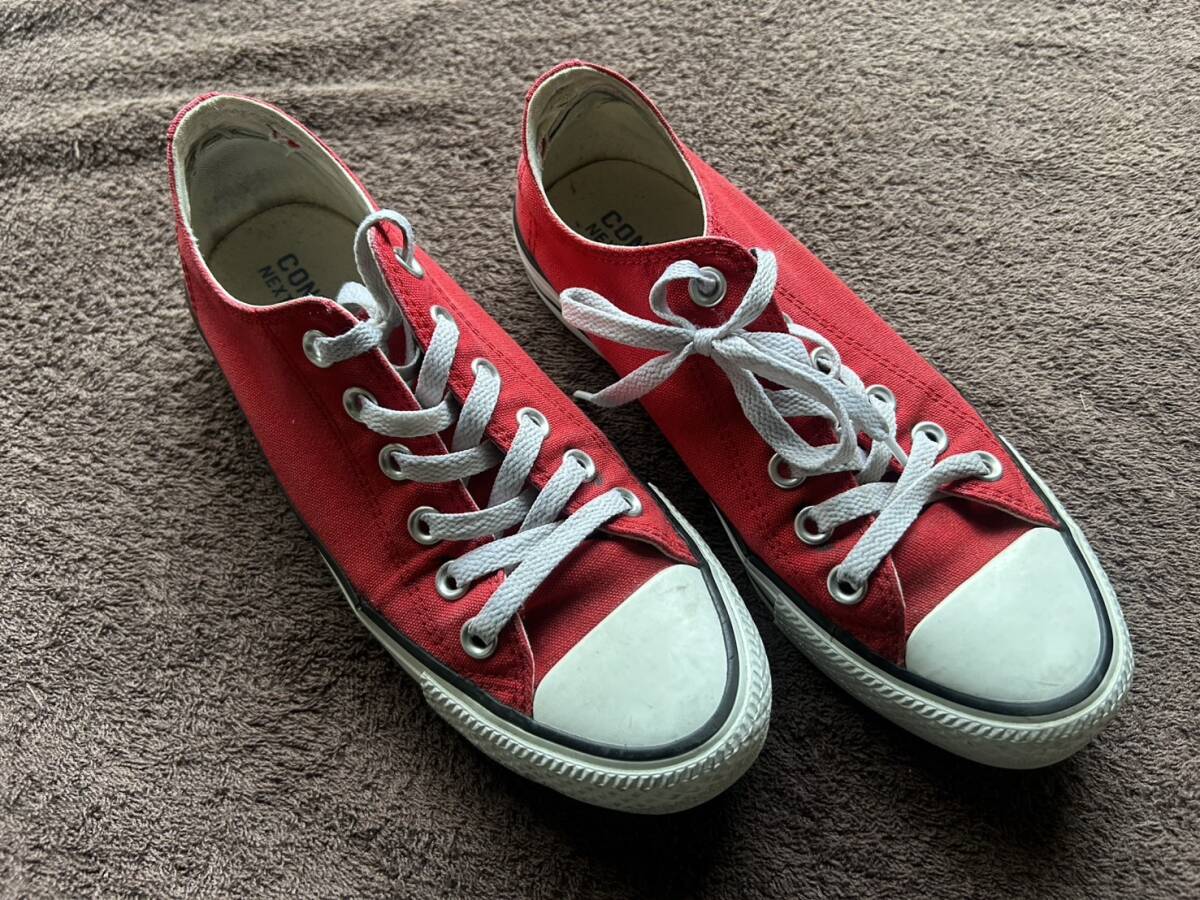12143 靴 くつ CONVERSE コンバース 23.5拍卖